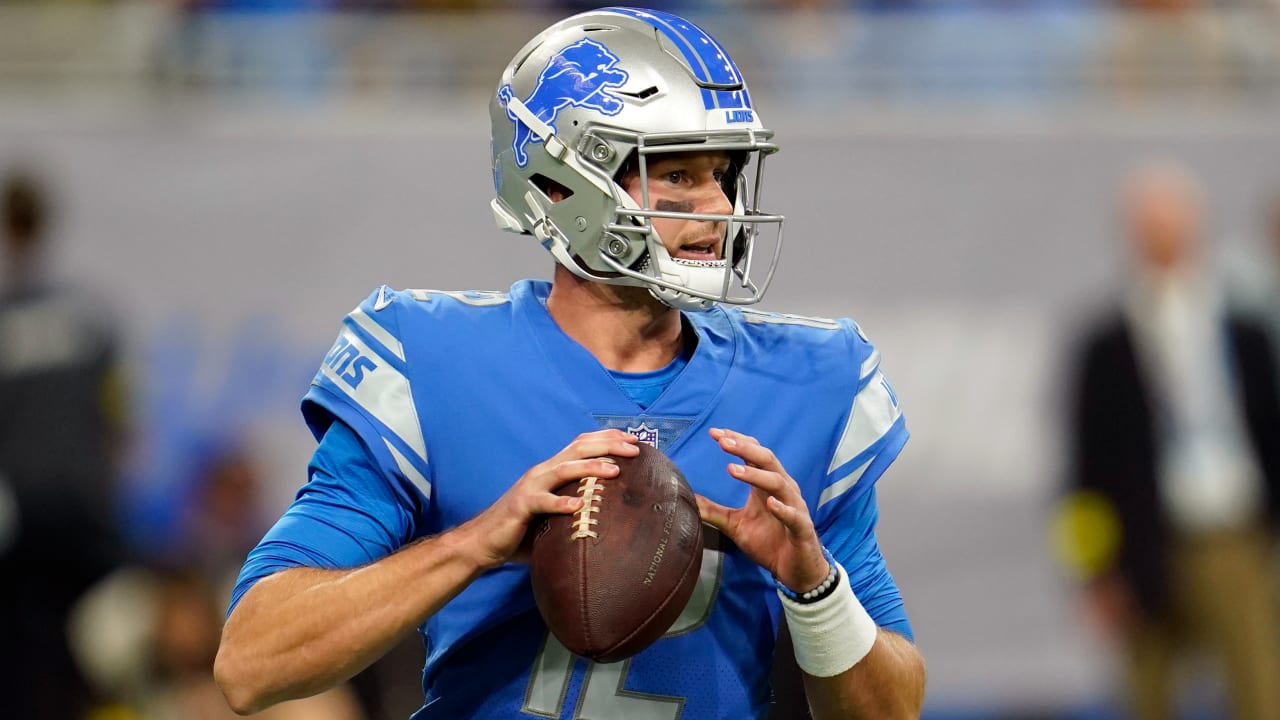 Detroit Lions wide receiver Trinity Benson walks off the field