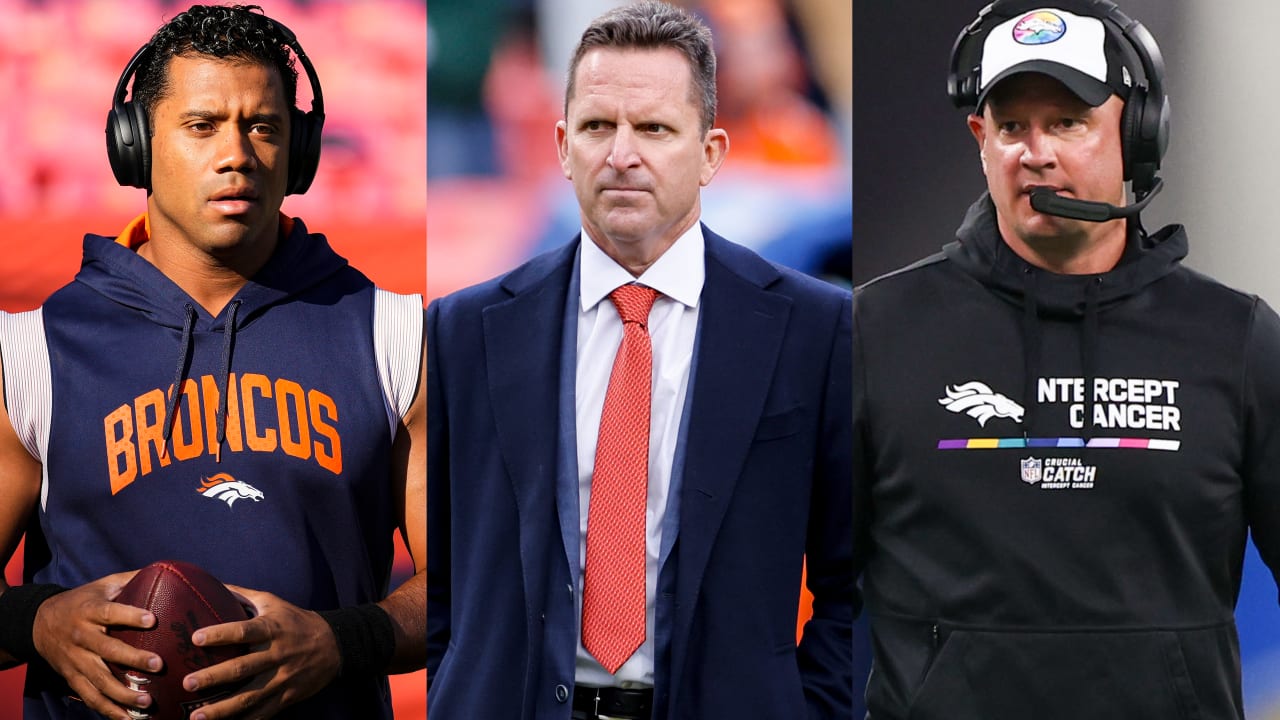 Broncos GM George Paton backs Nathaniel Hackett, Russell Wilson after 2-5  start to 2022 season