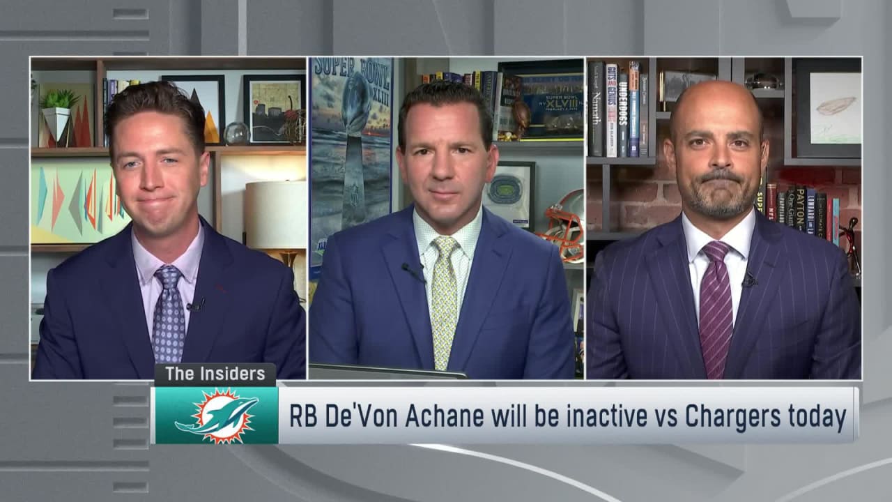 NFL Network'S TOM Pelissero: Miami Dolphins Running Back De'Von Achane ...