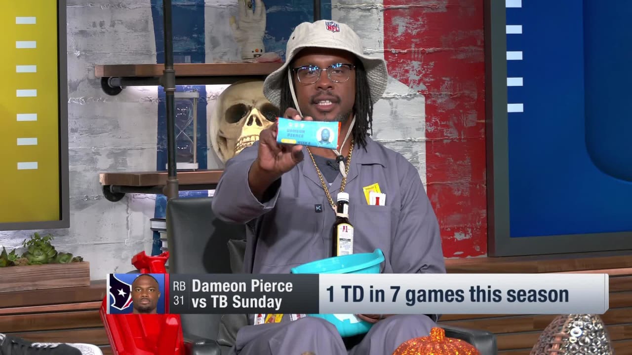 Will Houston Texans running back Dameon Pierce be a trick or a