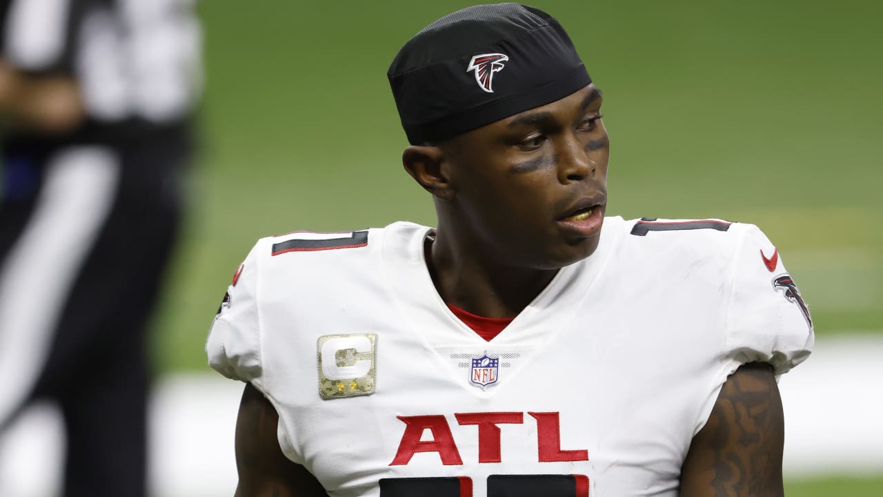 Julio Jones says he's 'good,' Falcons holding him out of practice is 'just  a precaution'