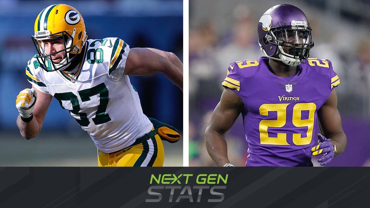 Next Gen Stats preview Packers vs. Vikings