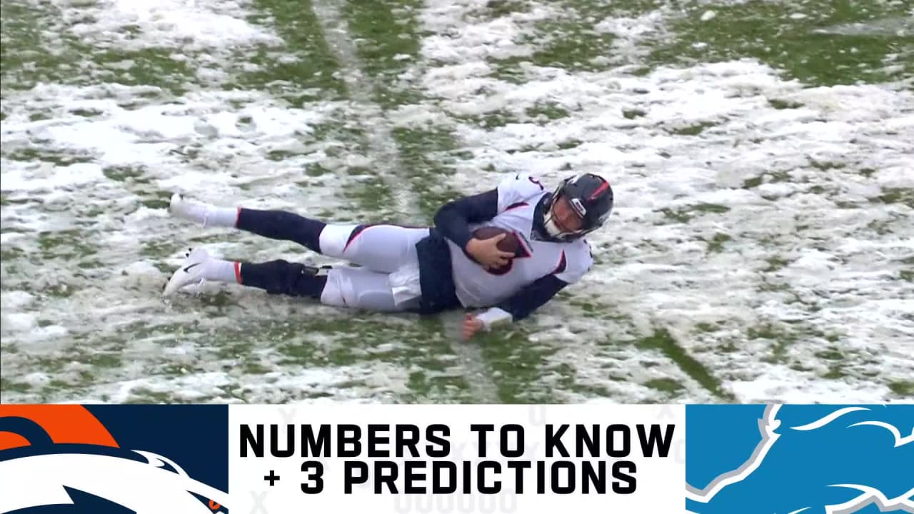 Lions Vs Broncos Preview Week 16