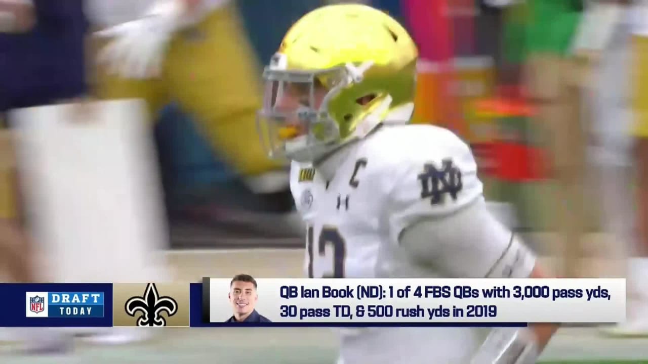 Expectations for quarterback Ian Book in New Orleans ...