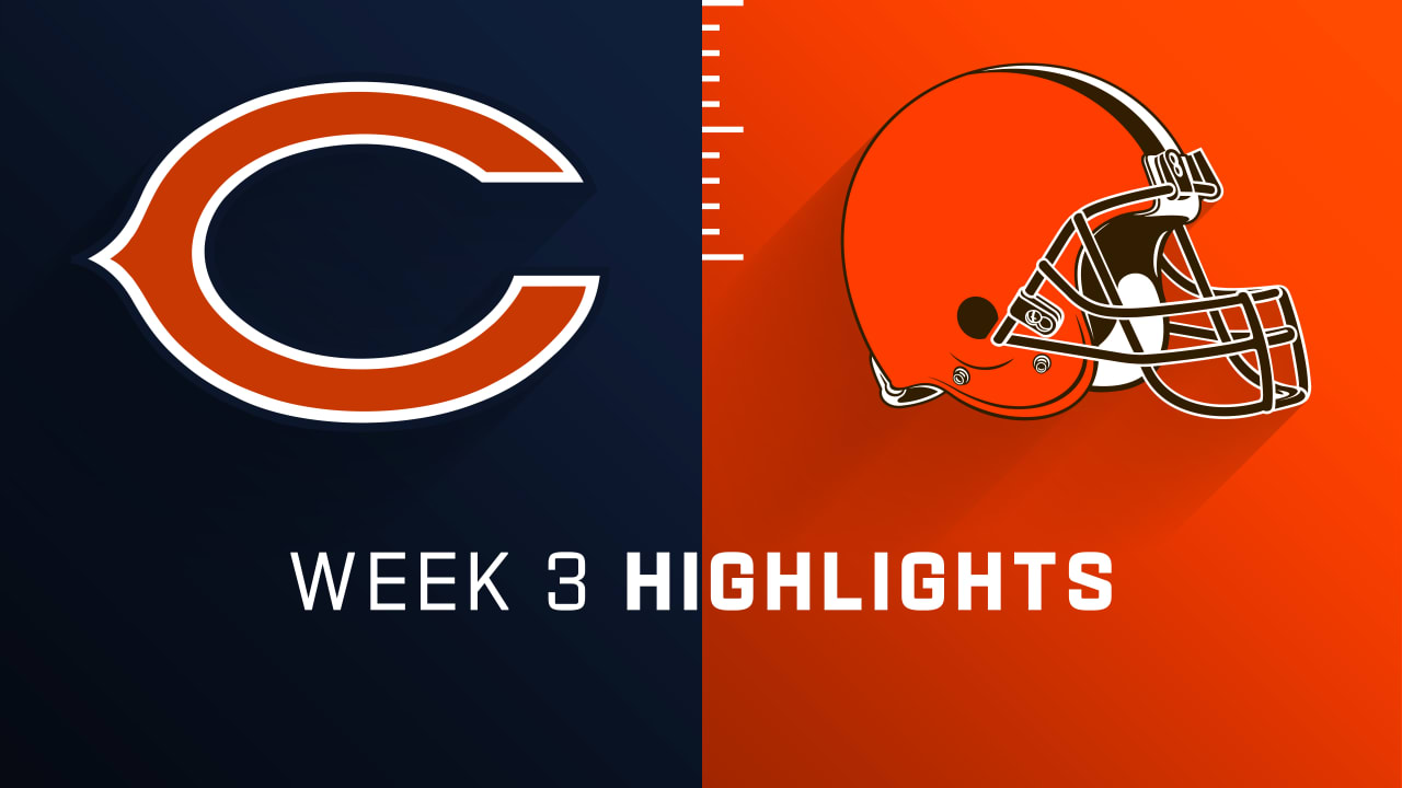 Chicago Bears vs. Cleveland Browns highlights Week 3
