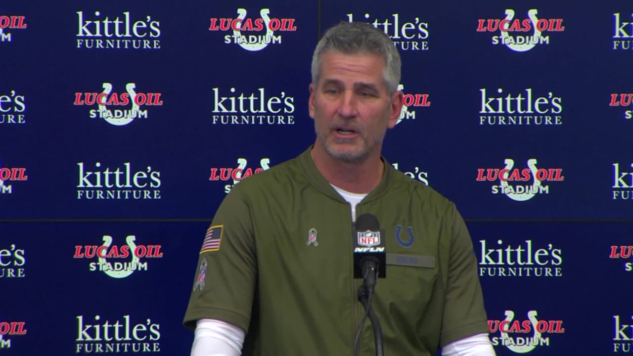 Indianapolis Colts postgame press conference