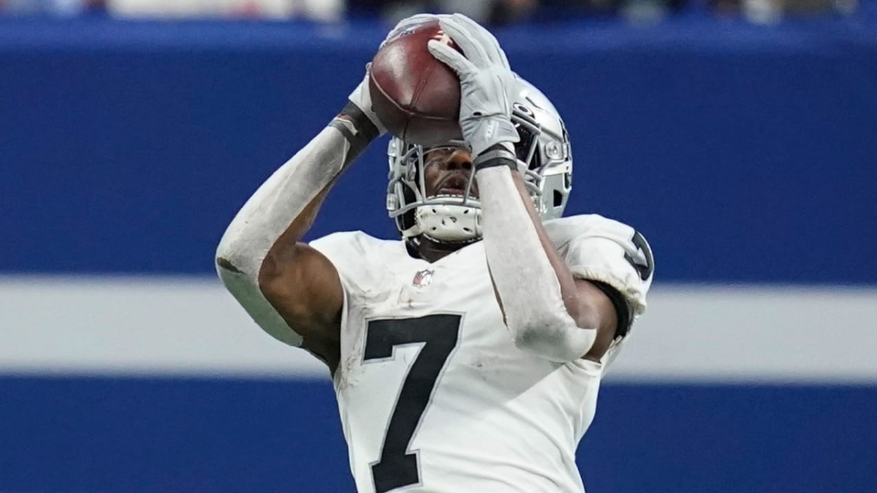 Every Las Vegas Raiders wide receiver Zay Jones catch from 120