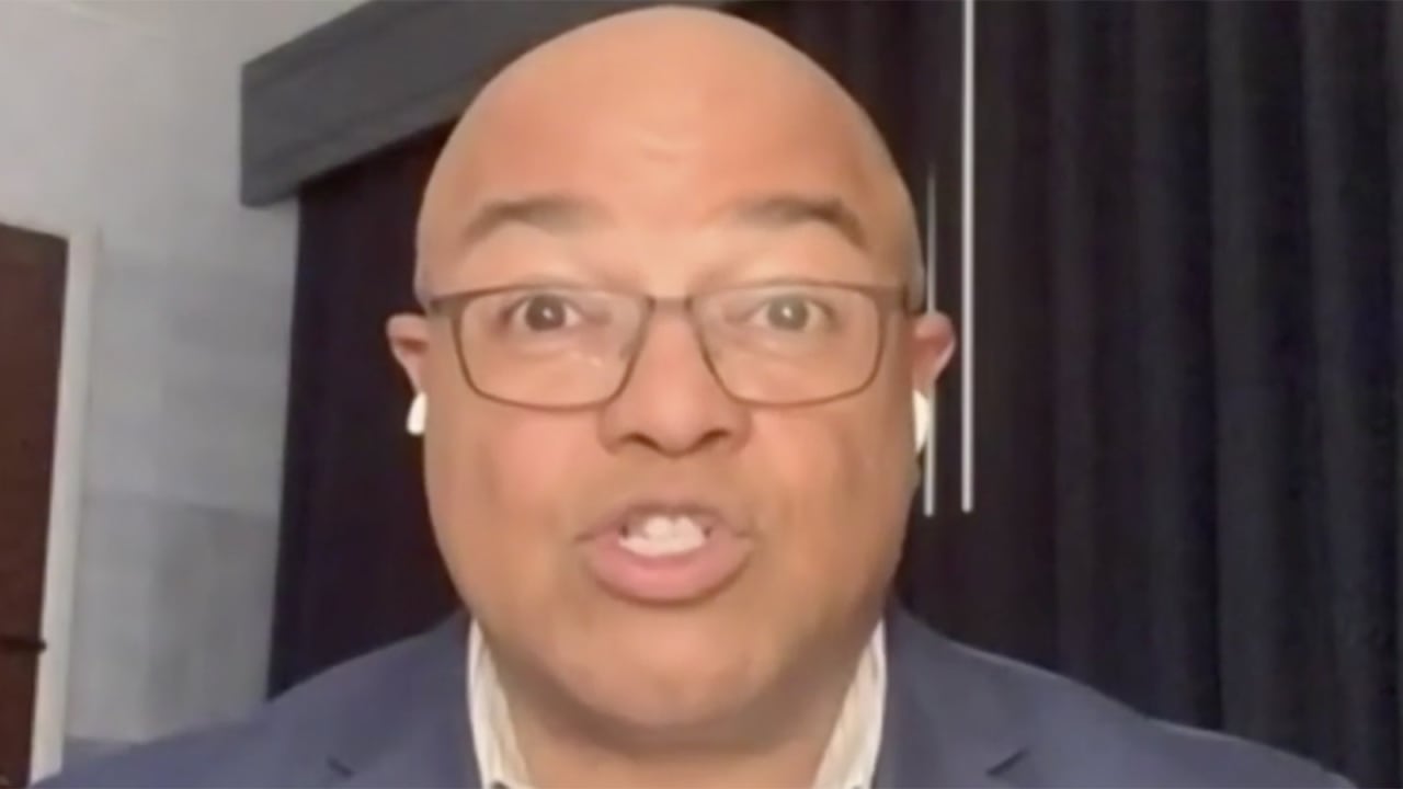 "Sunday Night Football" playbyplay announcer Mike Tirico spotlights