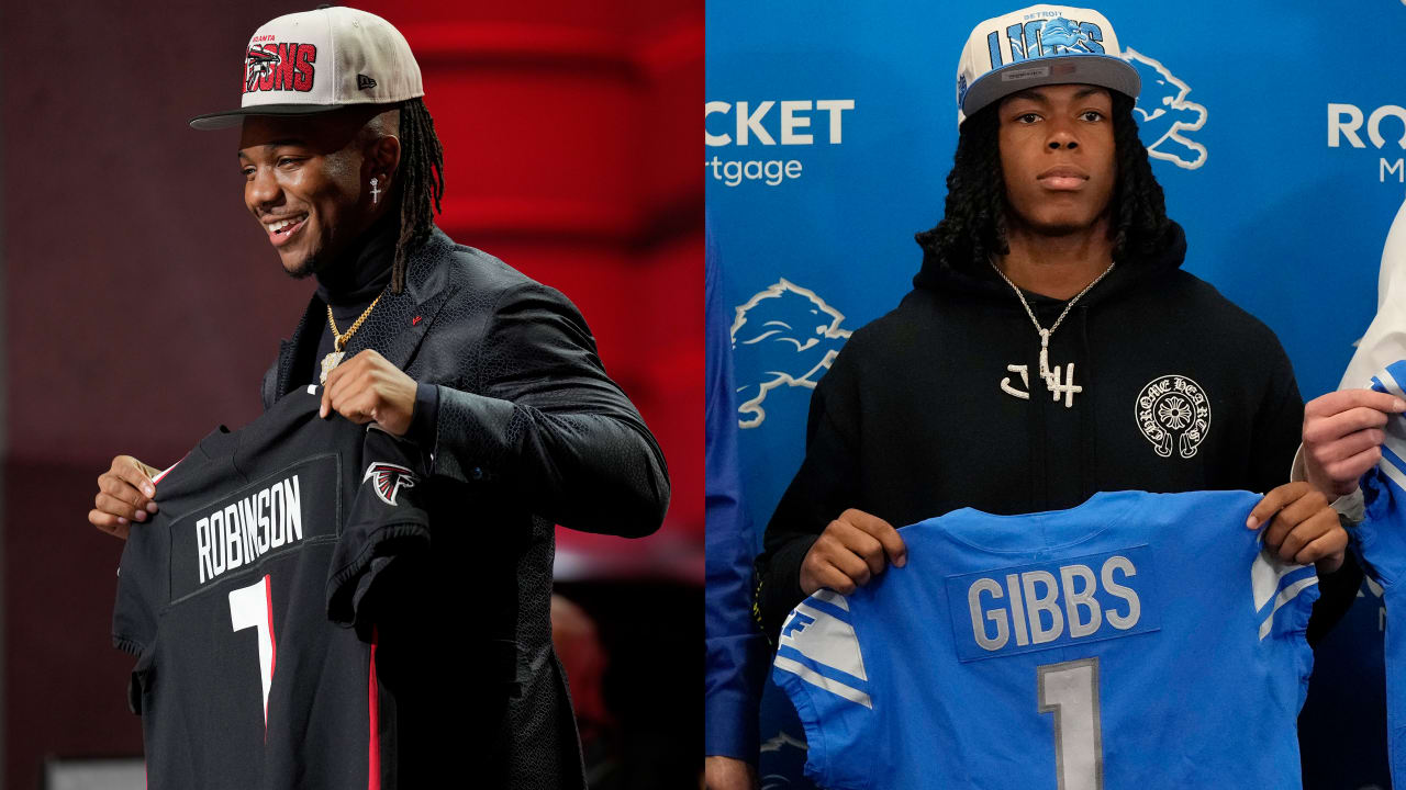 Fantasy plays: Falcons' Robinson, Lions' Gibbs among top NFL rookie options