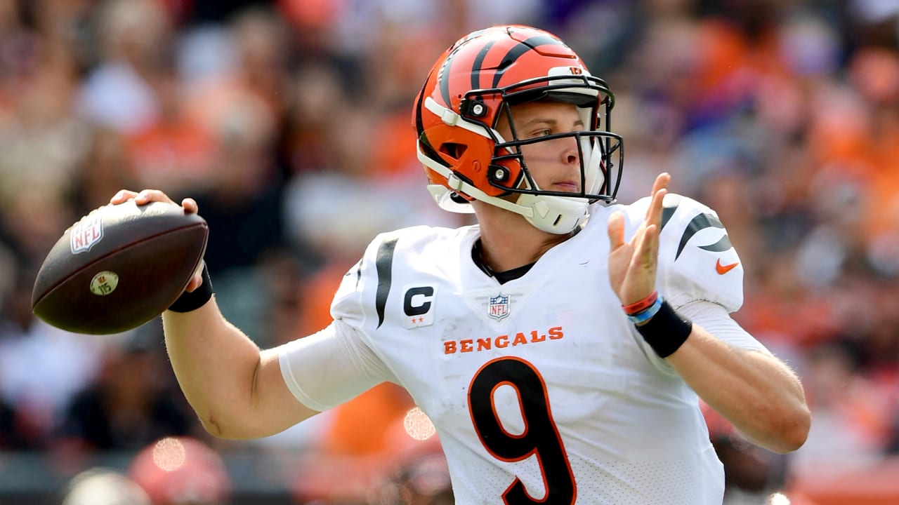 Cincinnati Bengals Quarterback Joe Burrow's Best Plays In Return To ...