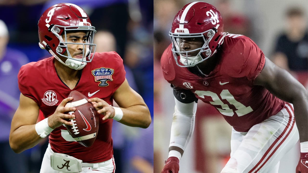 Bryce Young, Will Anderson Jr. e Jahmer Gibbs, do Alabama, anunciam que planejam participar do Draft da NFL de 2023