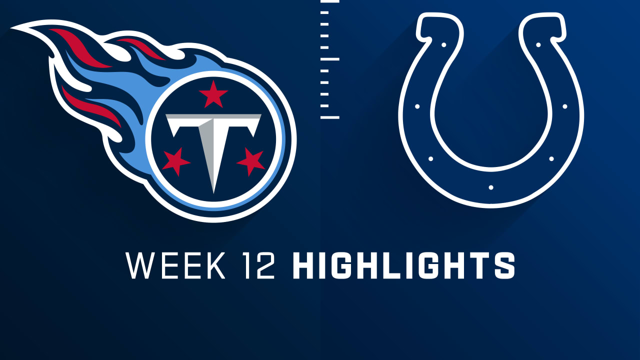 Tennessee Titans vs. Indianapolis Colts highlights