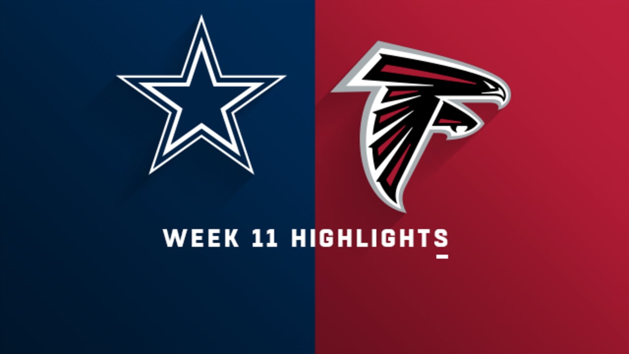 Falcons vs. Cowboys Week 10 Highlights