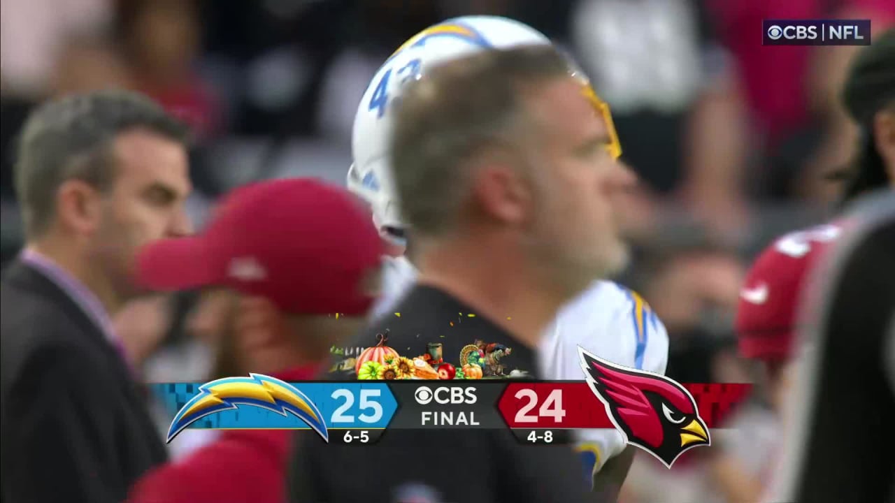 Los Angeles Chargers' top plays vs. Arizona Cardinals Week 12