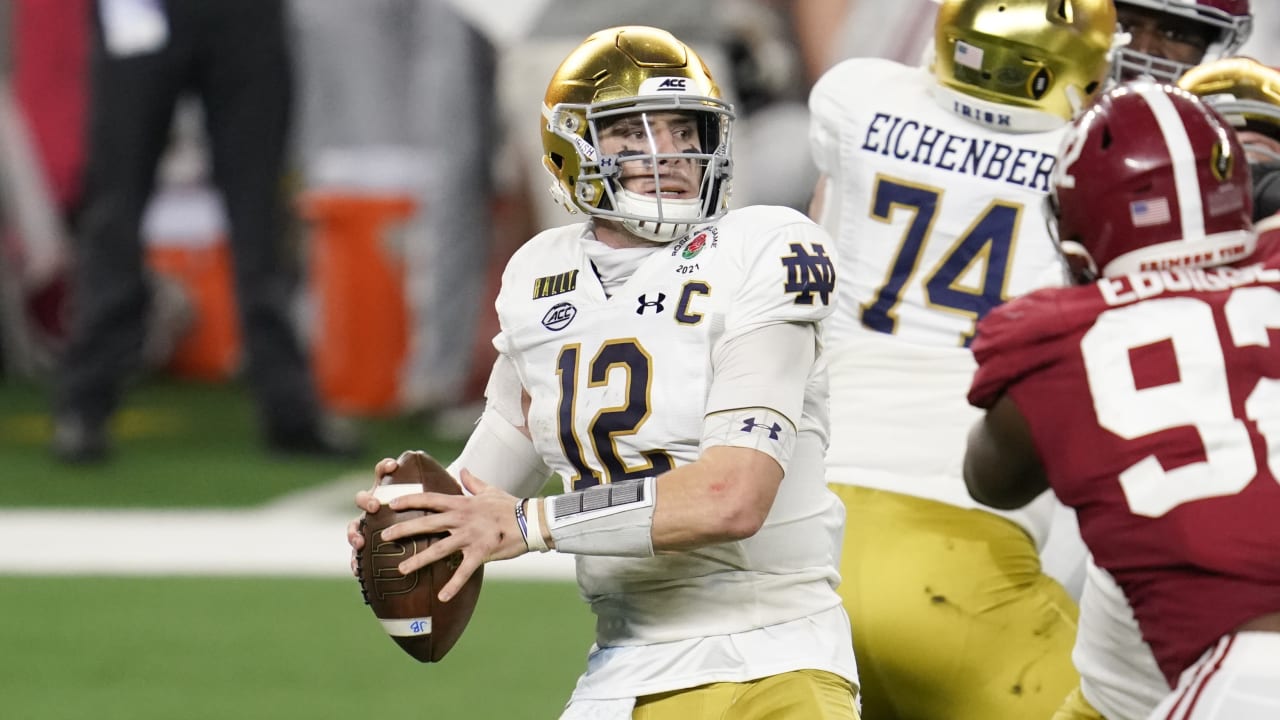 Notre Dame quarterback Ian Book drafted by New Orleans Saints