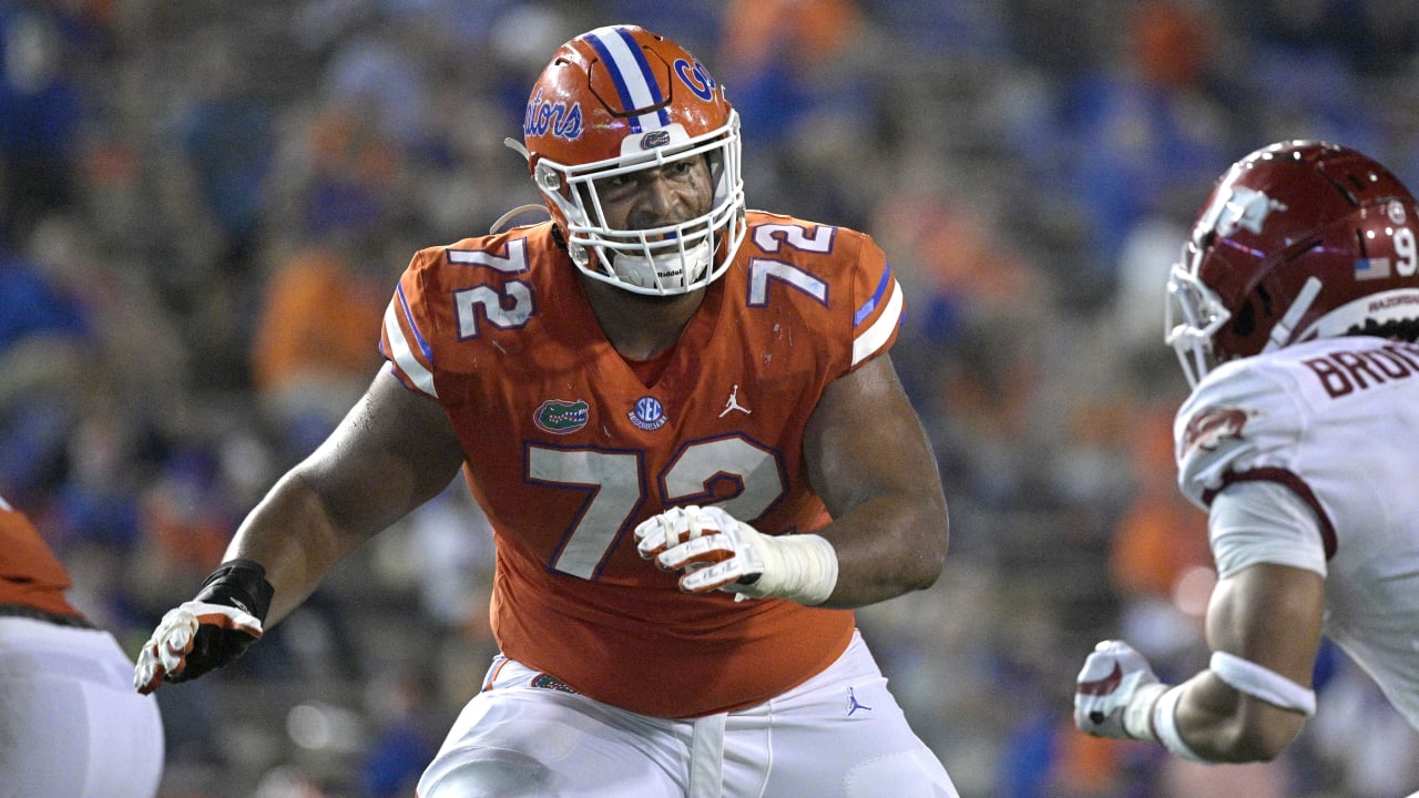 Get to know Stone Forsythe: Seahawks draft massive offensive tackle from  Florida