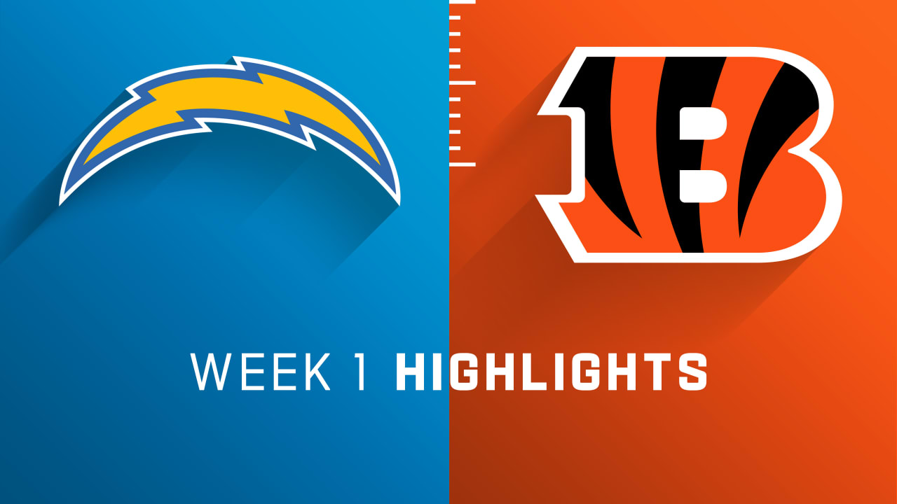 Chargers vs. Bengals highlights Week 1