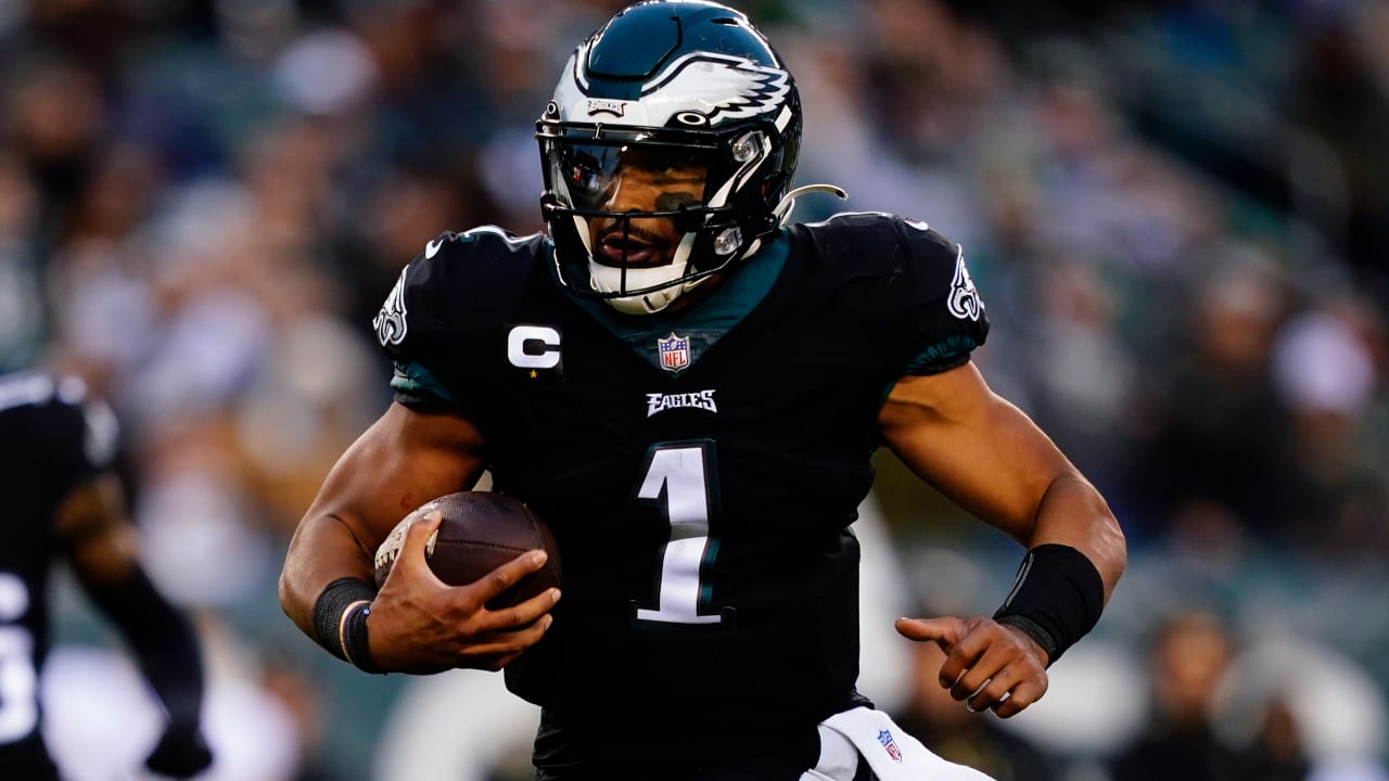 Eagles will be wearing black jerseys for Jalen Hurts' first NFL