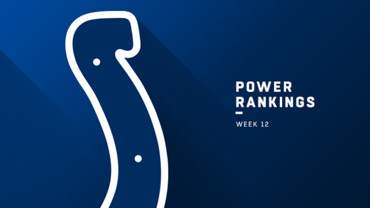 NFL Power Rankings after Week 12