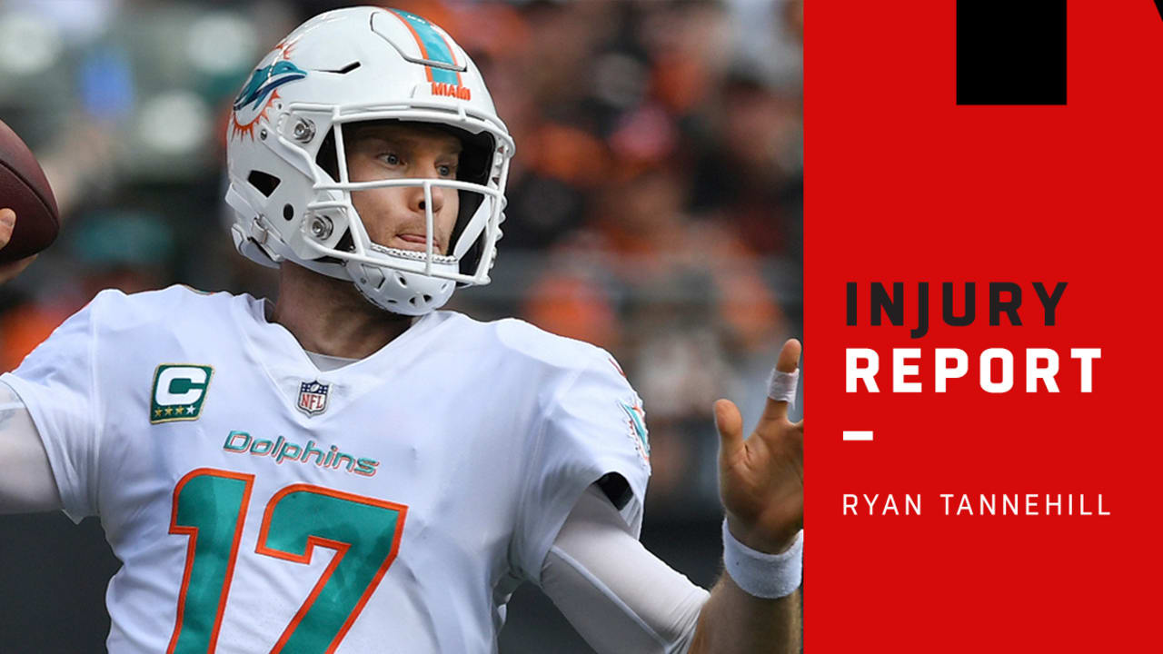 Injuries: Tannehill day-to-day with shoulder injury