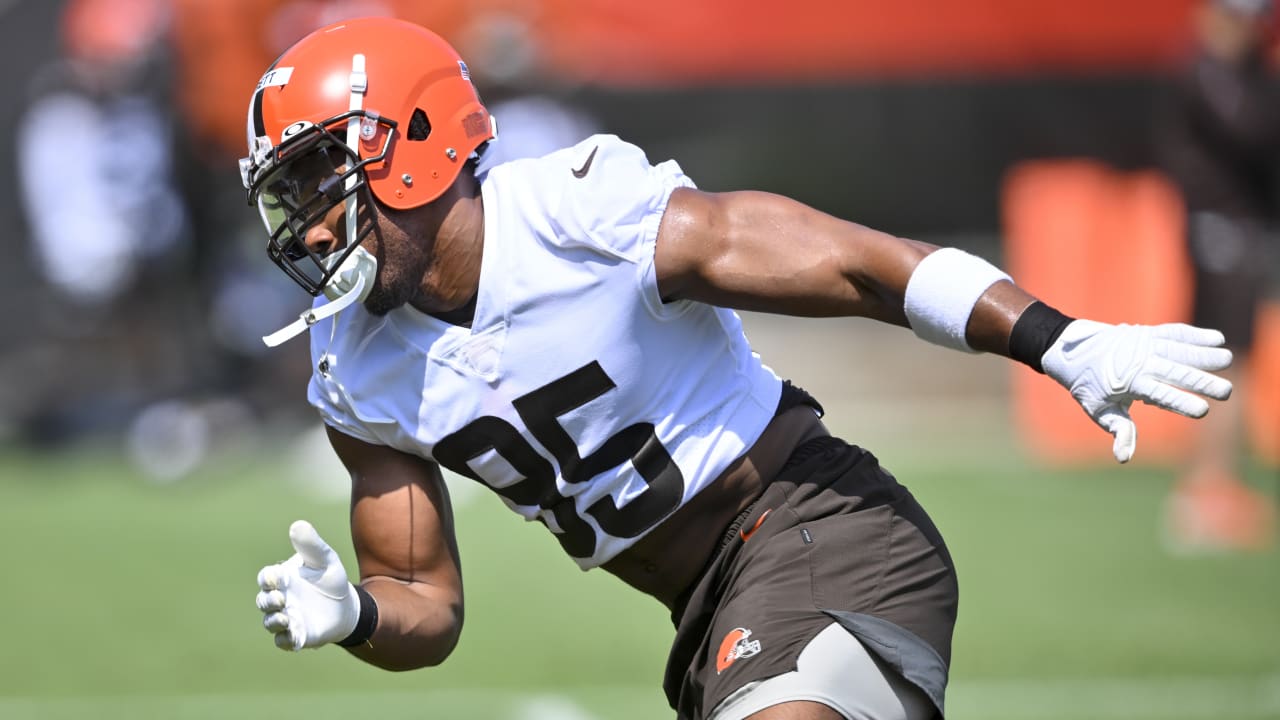 Myles Garrett, Browns' No. 1 Defense Await Ravens