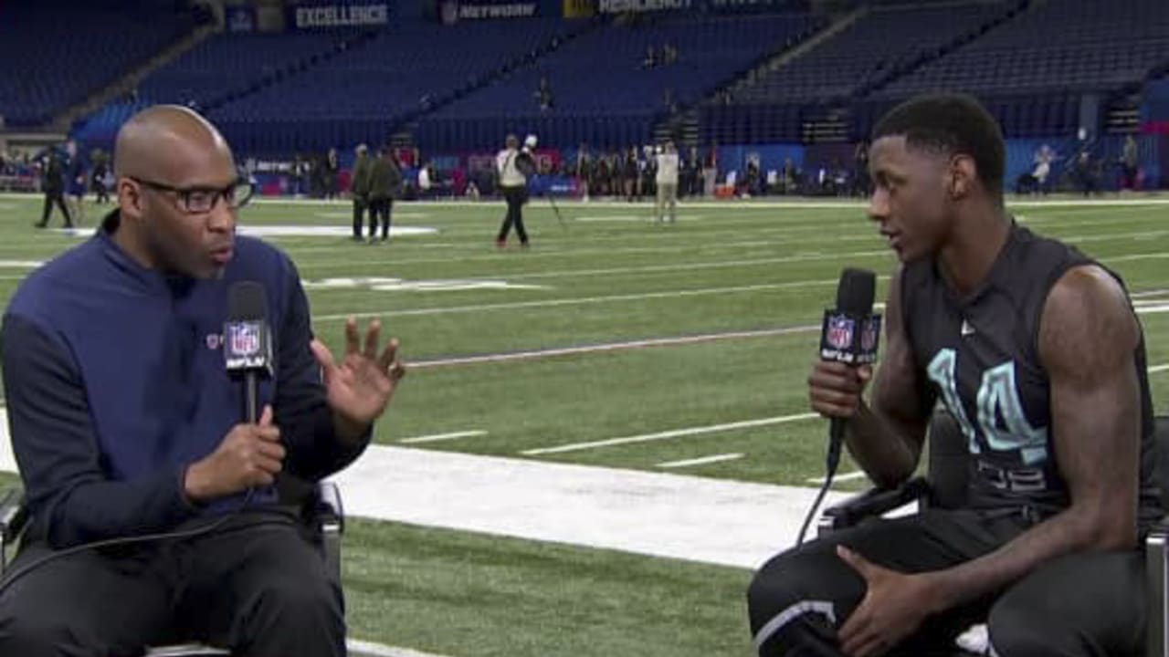 Defensive back Sauce Gardner explains where he got his nickname from