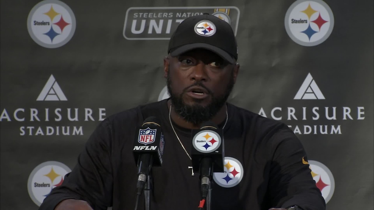 Steelers coach Mike Tomlin discusses opening game against Buffalo Bills