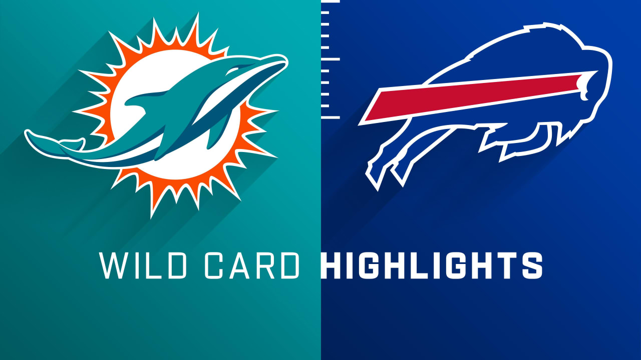 Miami Dolphins vs. Buffalo Bills highlights Super Wild Card Weekend
