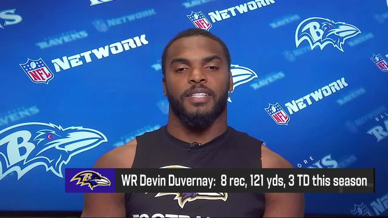 Baltimore Ravens wide receiver Devin Duvernay talks family ties