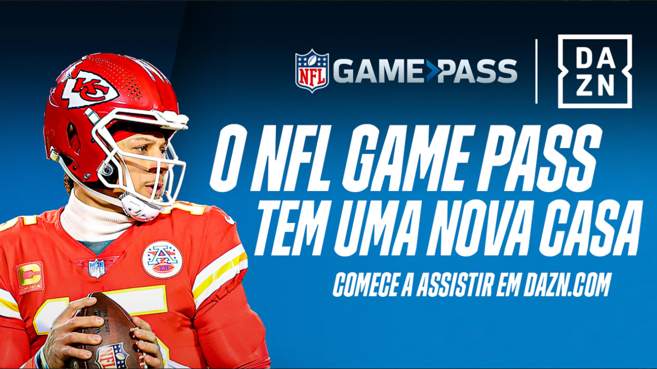 ASSISTA A TODOS OS JOGOS NO NFL GAME PASS!