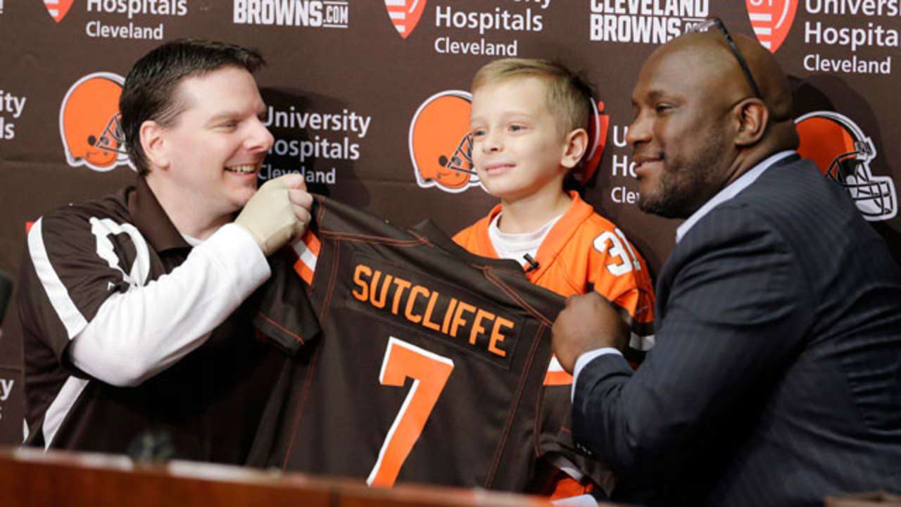 browns nine year old fan