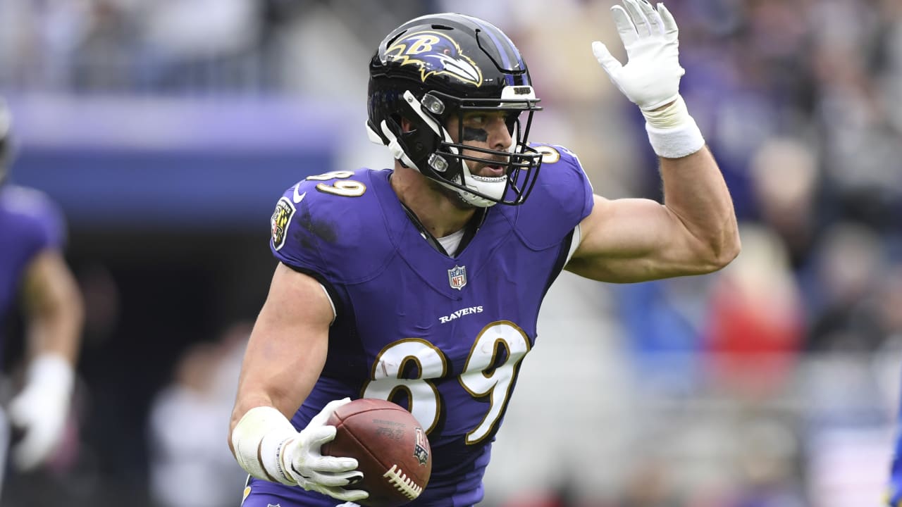 Mark Andrews breaks Ravens record for receiving yards