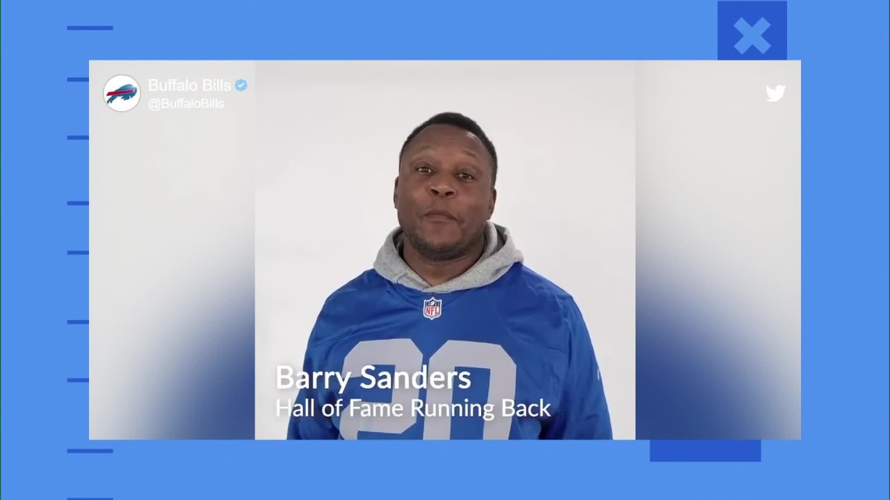 Barry Sanders, Thurman Thomas congratulate Bills RB Frank Gore for milestone day