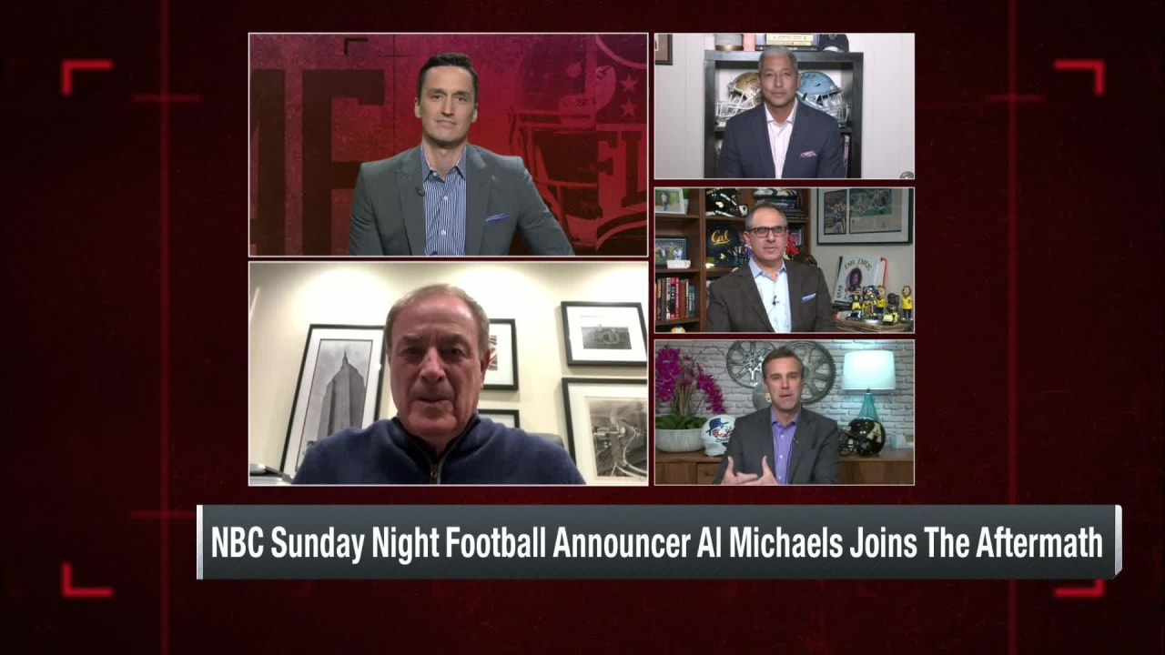NBC "Sunday Night Football" announcer Al Michaels previews some of the
