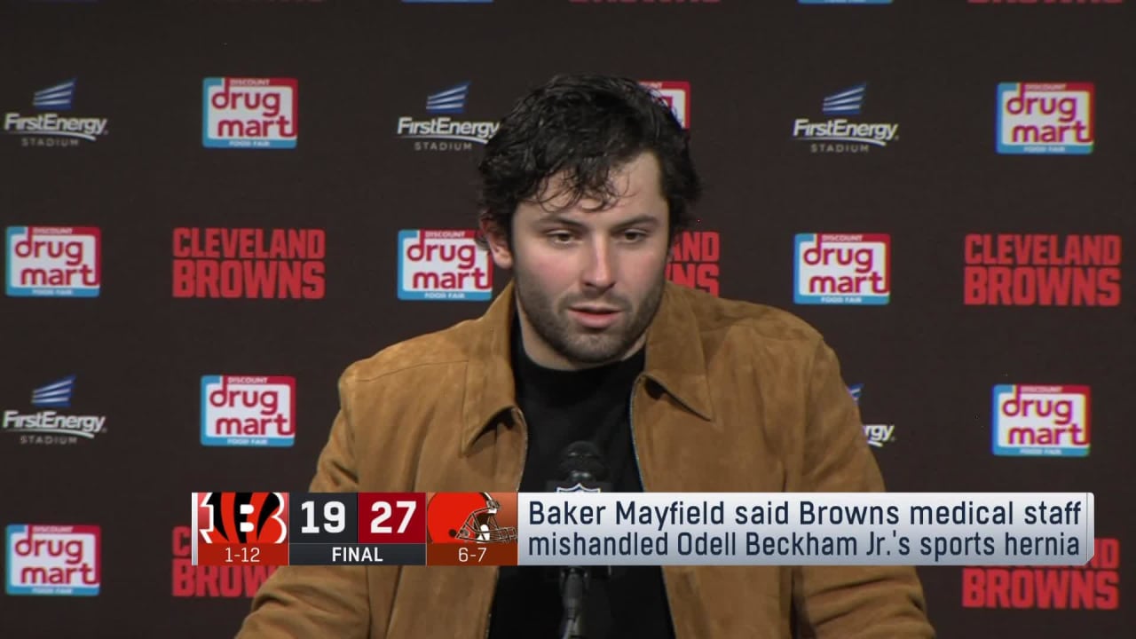 Baker Mayfield calls out Browns' medical staff over handling of Odell  Beckham's injury - Cincy Jungle