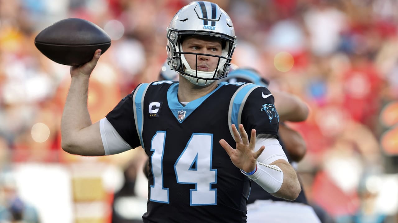 Baker Mayfield named Carolina Panthers' starting QB over Sam Darnold