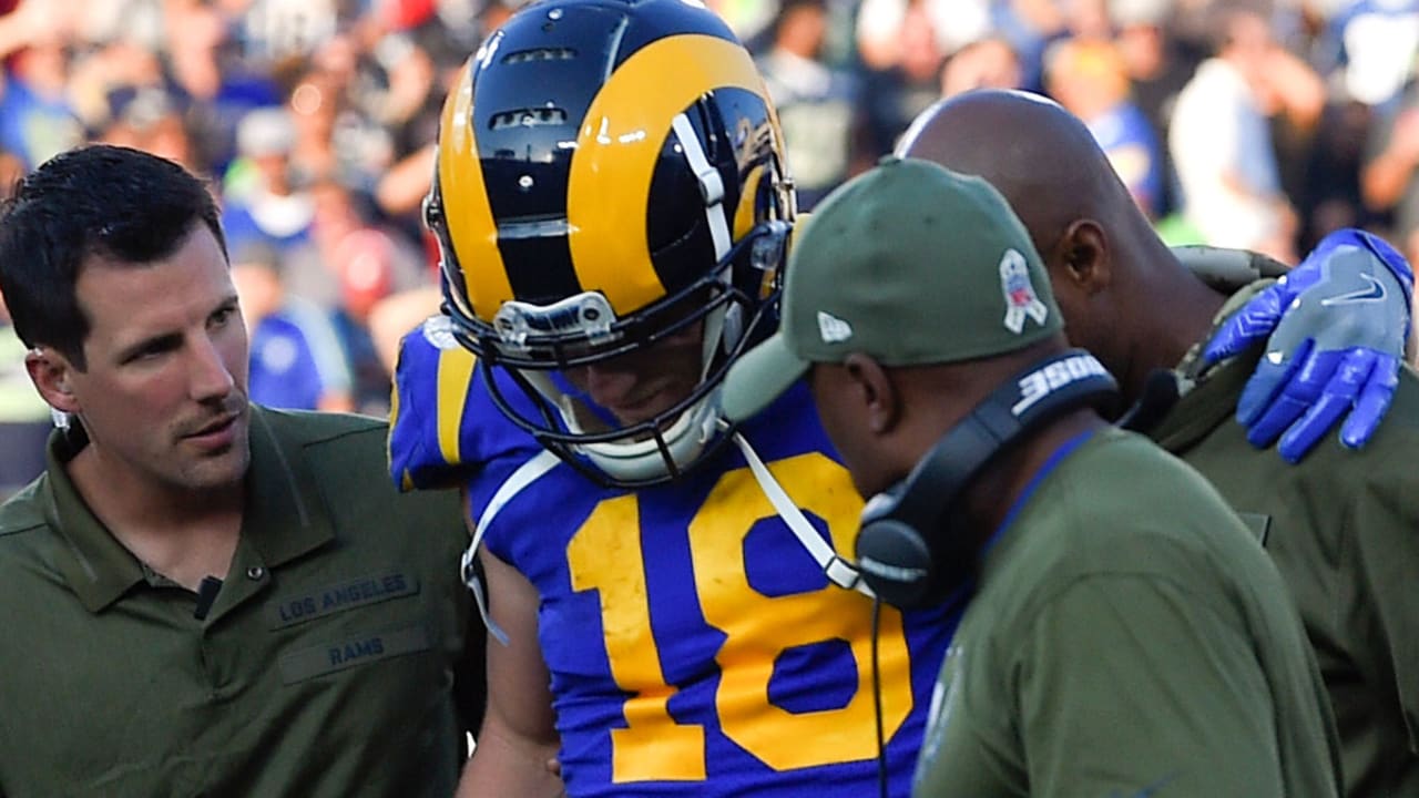 Rams receiver Cooper Kupp out for the season with torn ACL – Orange County  Register