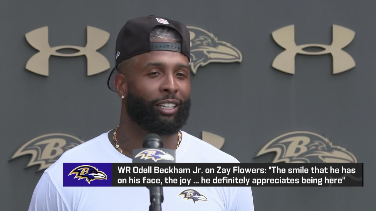 Odell Beckham arrives to Ravens camp with physique built for long season:  'I've been working hard'