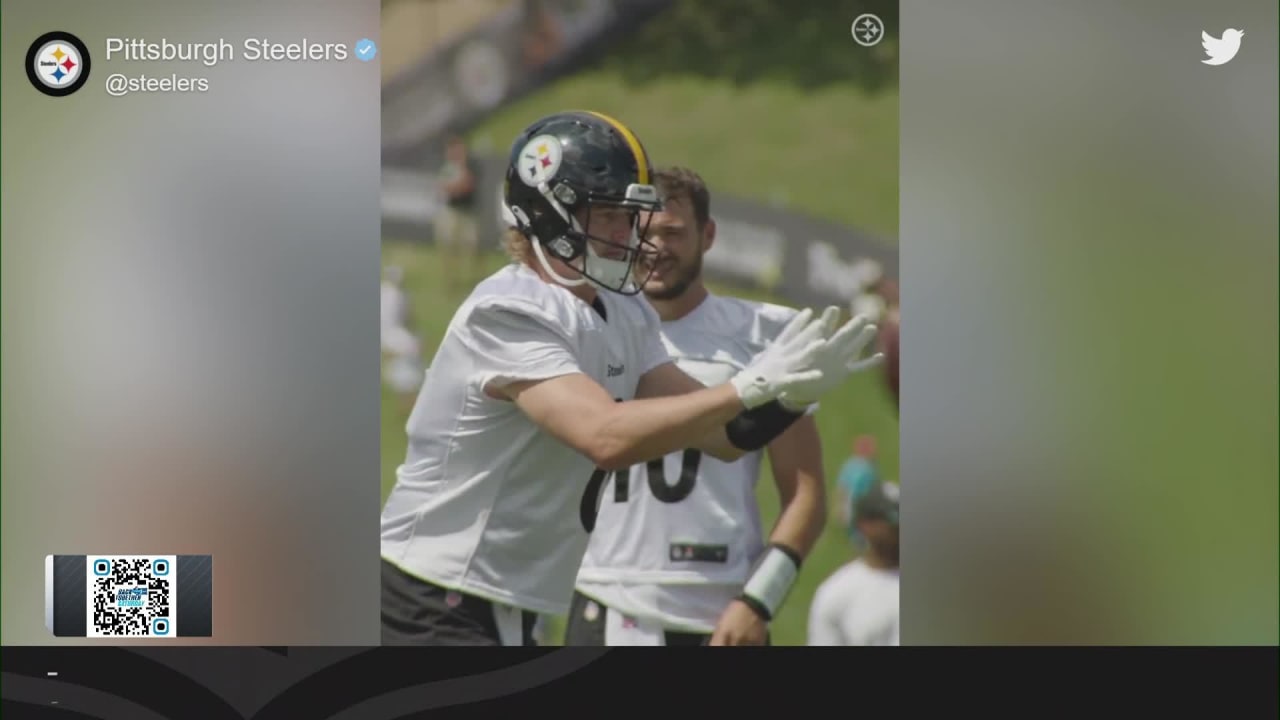 Pittsburgh Steelers rookie George Pickens plucks Kenny Pickett's pinpoint  pass at lofty catch point in training camp