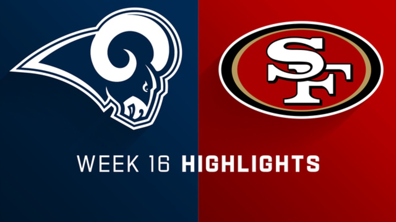 San Francisco 49ers vs. Los Angeles Rams highlights