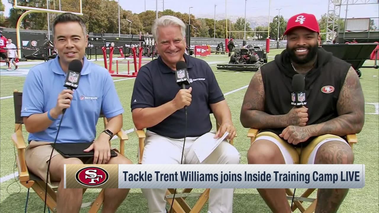 Trent Williams Calls Trey Lance 'Poised and Confident'