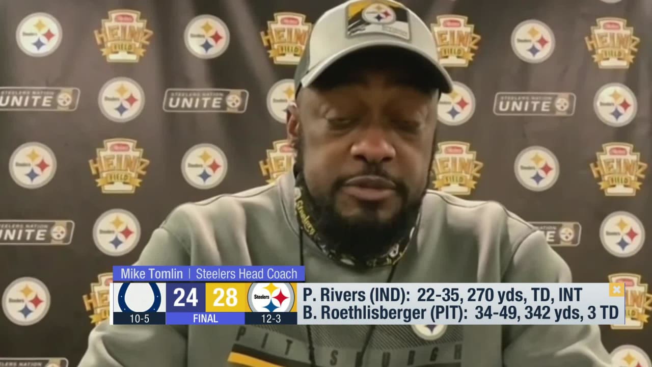 Pittsburgh Steelers head coach Mike Tomlin on Week 16 win vs ...