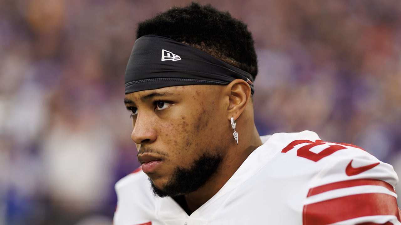 Ian Rapoport on X: No deal for the #Giants and star RB Saquon Barkley,  with talks going down to the wire and the best efforts made to strike a  compromise, per me, @