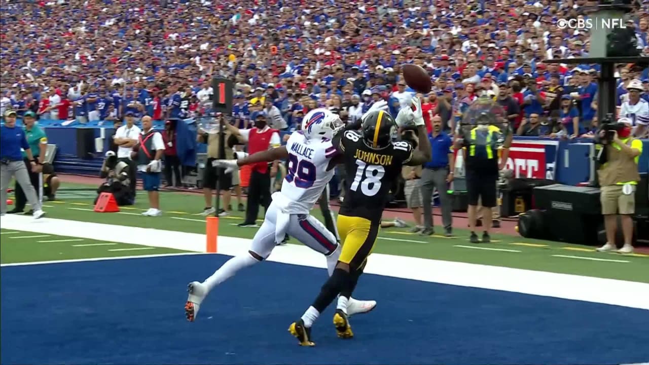 Can't-Miss Play: Pittsburgh Steelers wide receiver Diontae Johnson reels in  terrific bobbling, toe-tapping TD