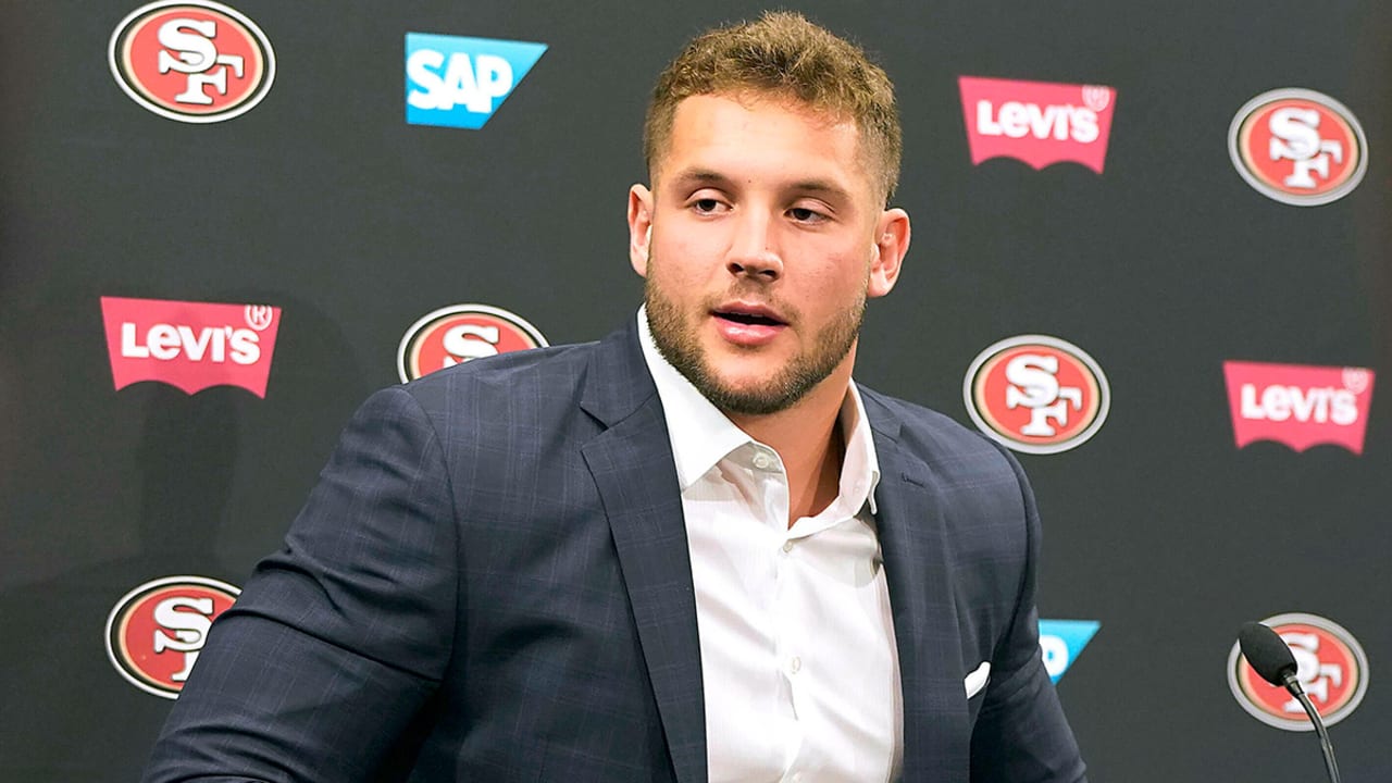 Generational racist and edge rusher - Nick Bosa avoiding African-American  fan in stands sparks speculation on social media