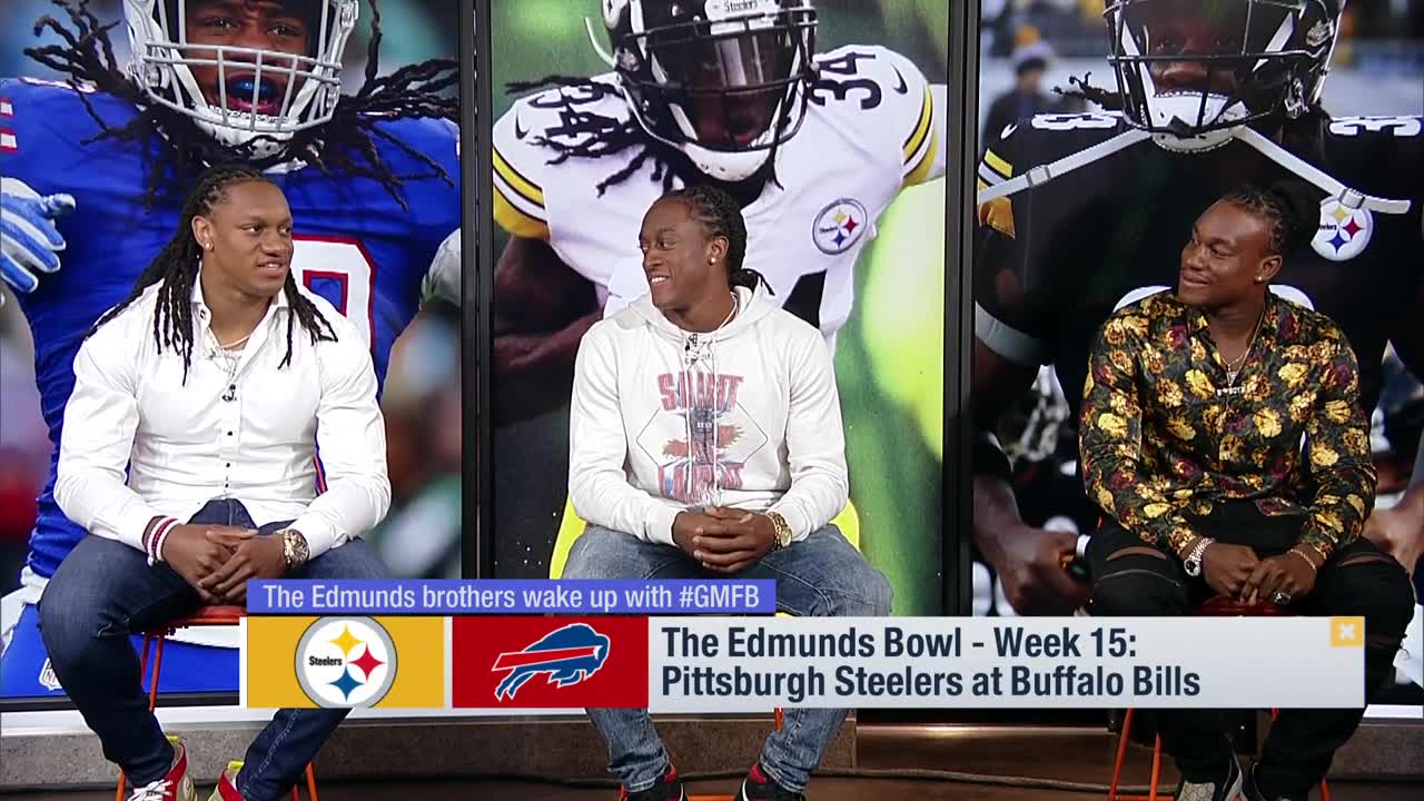 Terrell, Trey and Tremaine Edmunds discuss playing each other in Week 15