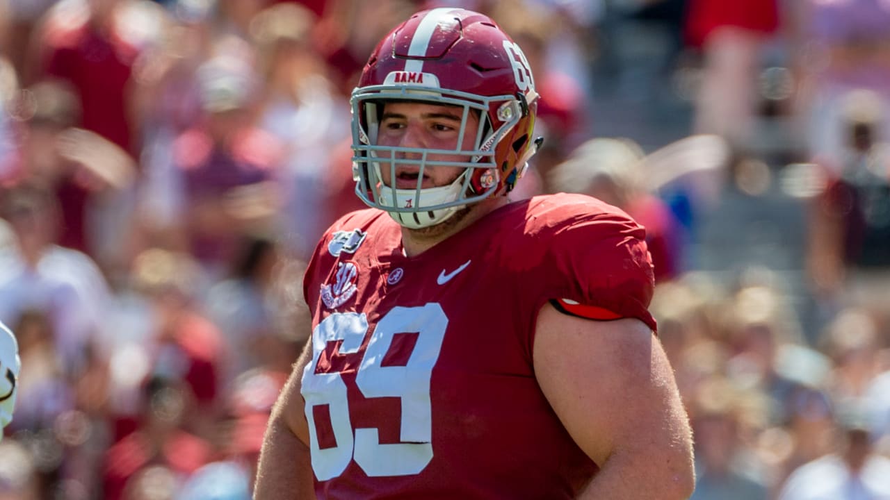 Former Tide OL Landon Dickerson signs rookie contract with Eagles