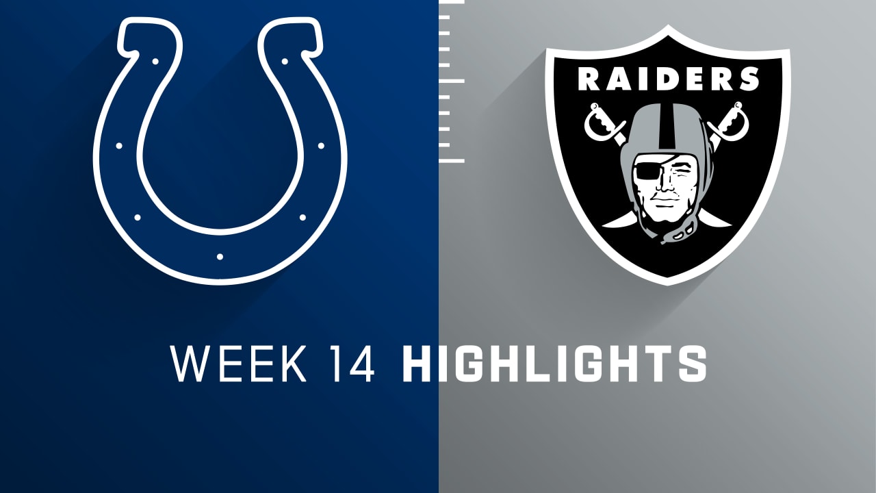 Las Vegas Raiders vs. Indianapolis Colts highlights