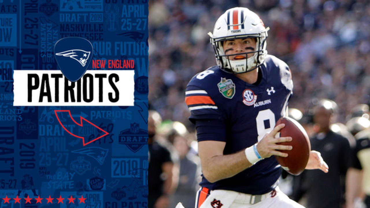 NFL draft 2019: New England Patriots select Auburn QB Jarrett Stidham