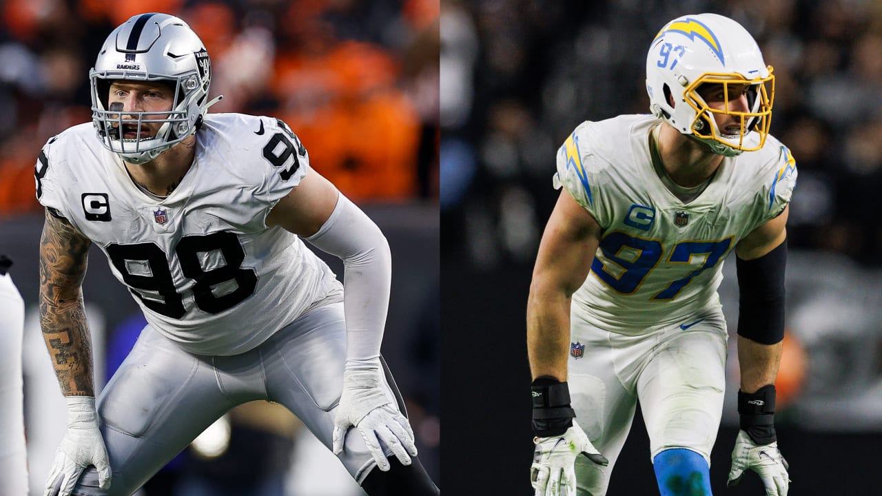 Better pass rush duo: Las Vegas Raiders edge rushers Maxx Crosby and Chandler Jones or Los